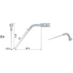 INSERT BOISSONNEAU ENDODONTIE FILETAGE EMS/MECRON. E4